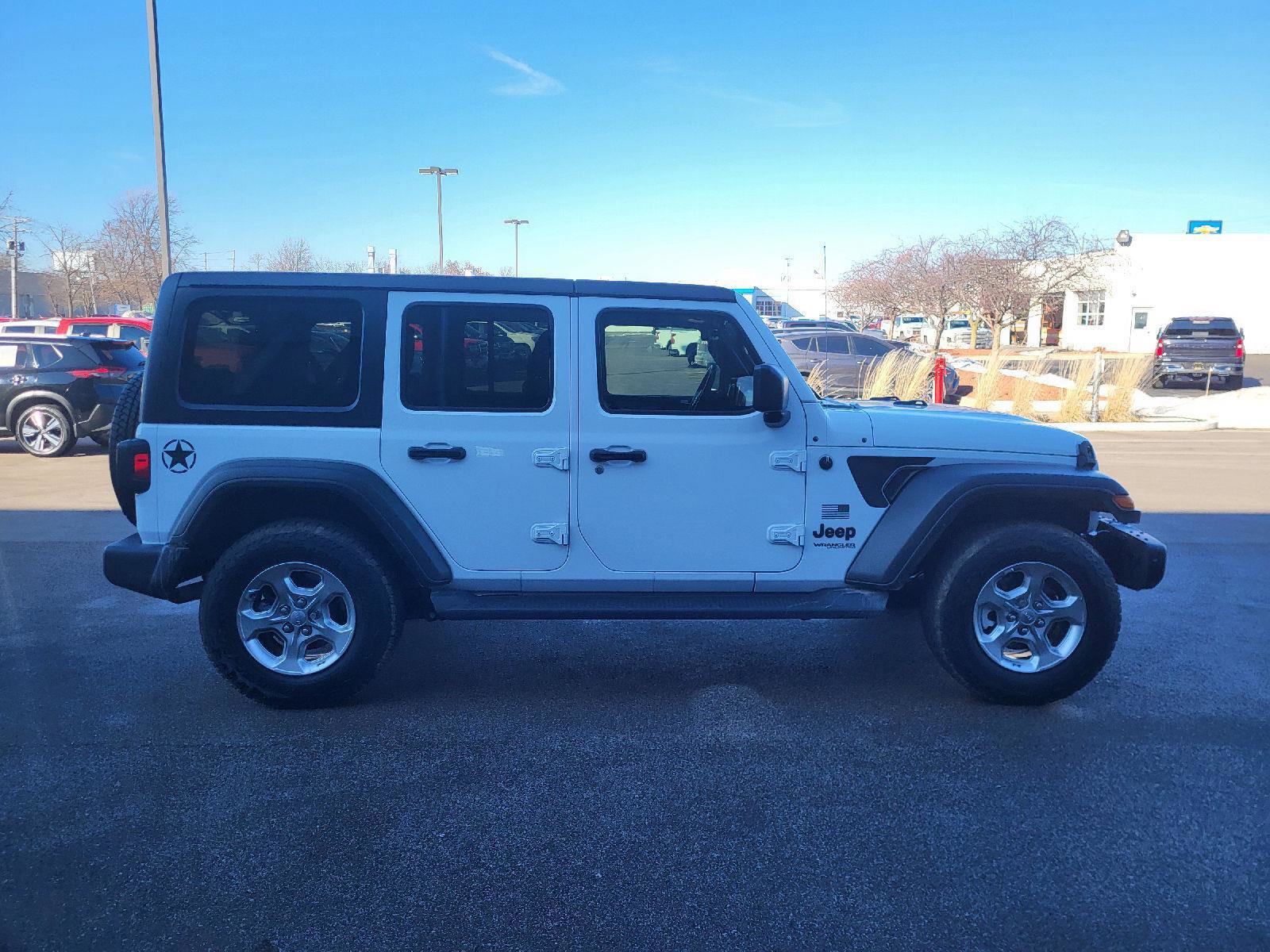 Used 2021 Jeep Wrangler Unlimited Sport image 2