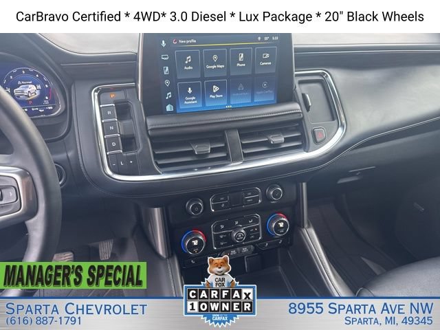Certified 2023 Chevrolet Tahoe LT w/ Luxury Package AWD/4WD image 15