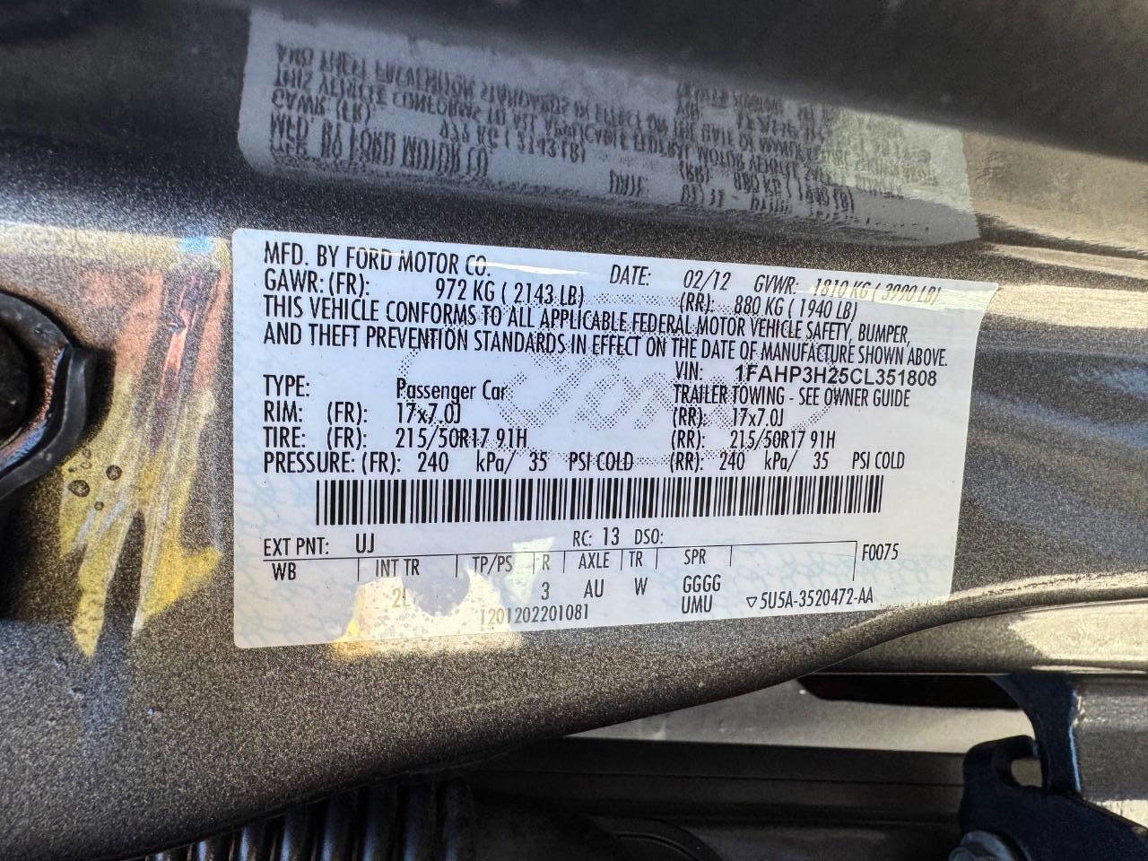 Used 2012 Ford Focus SEL image 43