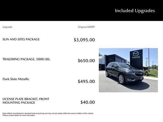 Used 2020 Buick Enclave Premium w/ Sun and Sites Package AWD/4WD image 5