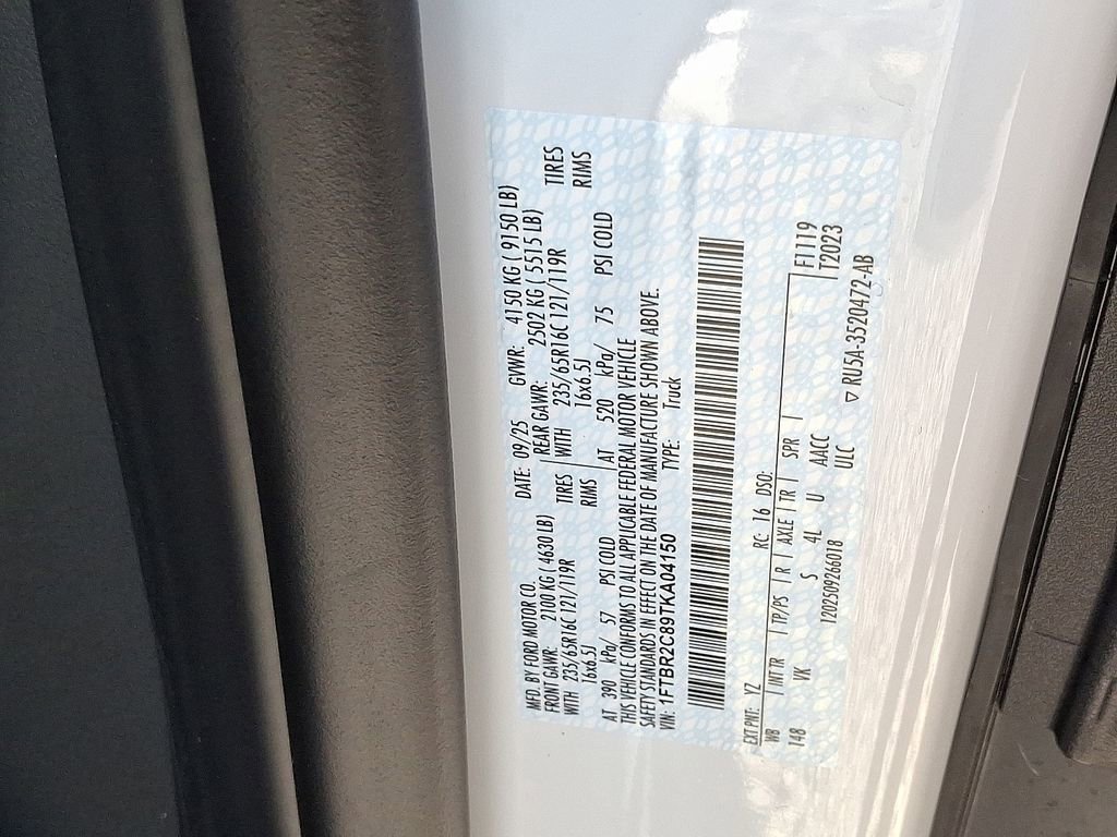 New 2026 Ford Transit 250 148 Medium Roof Extended AWD image 16