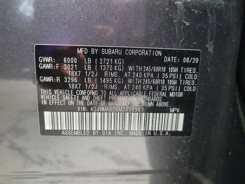 Used 2021 Subaru Ascent Premium AWD/4WD image 33