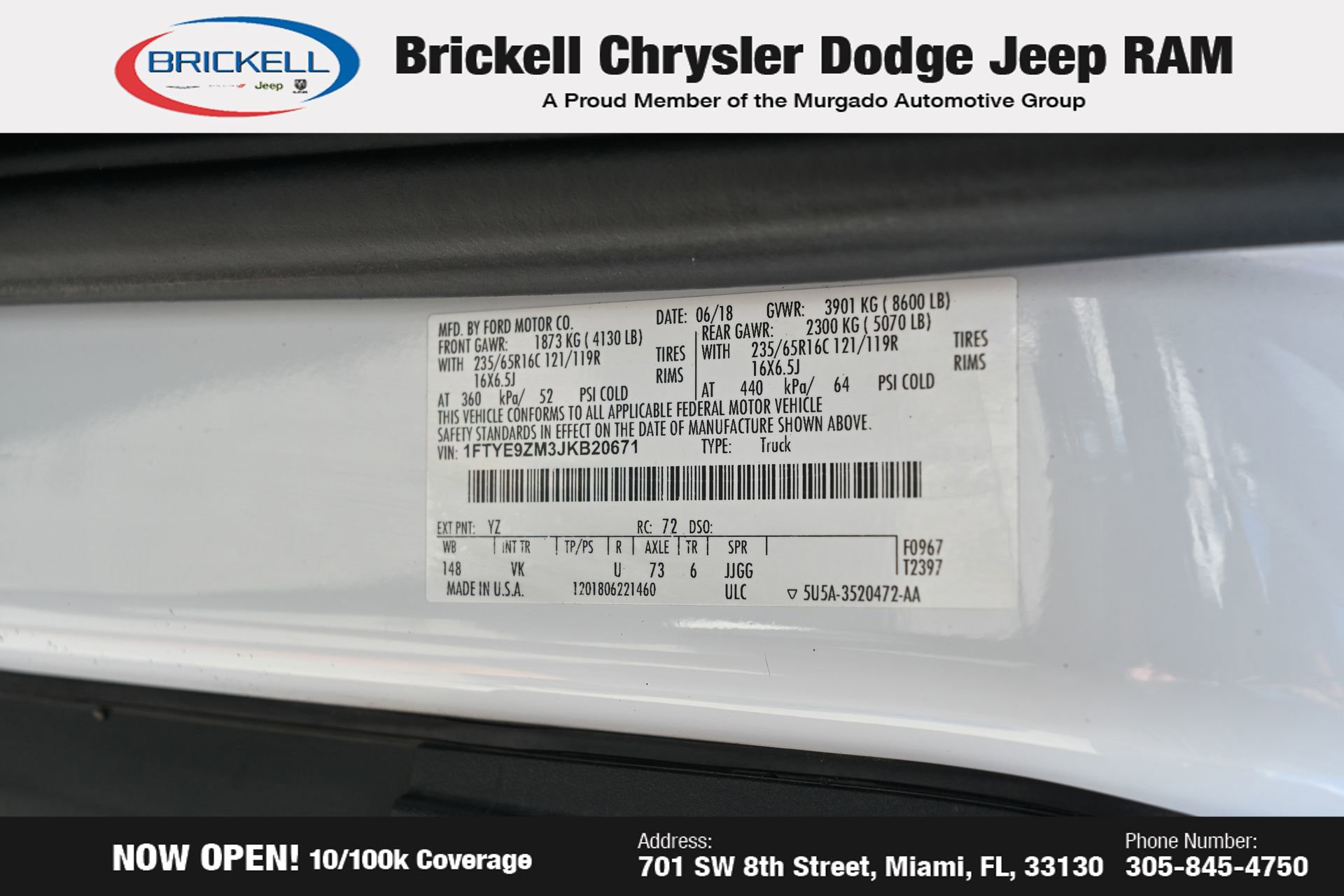 Used 2018 Ford Transit 150 148 Low Roof image 24