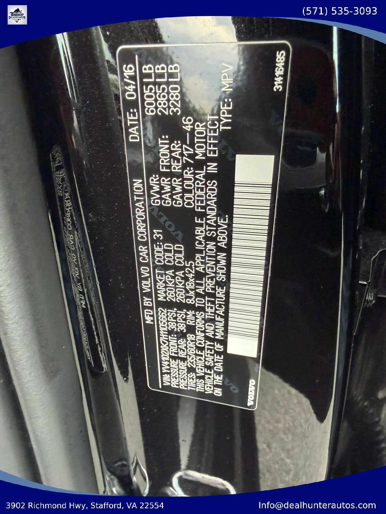 Used 2017 Volvo XC90 T5 Momentum AWD/4WD image 35