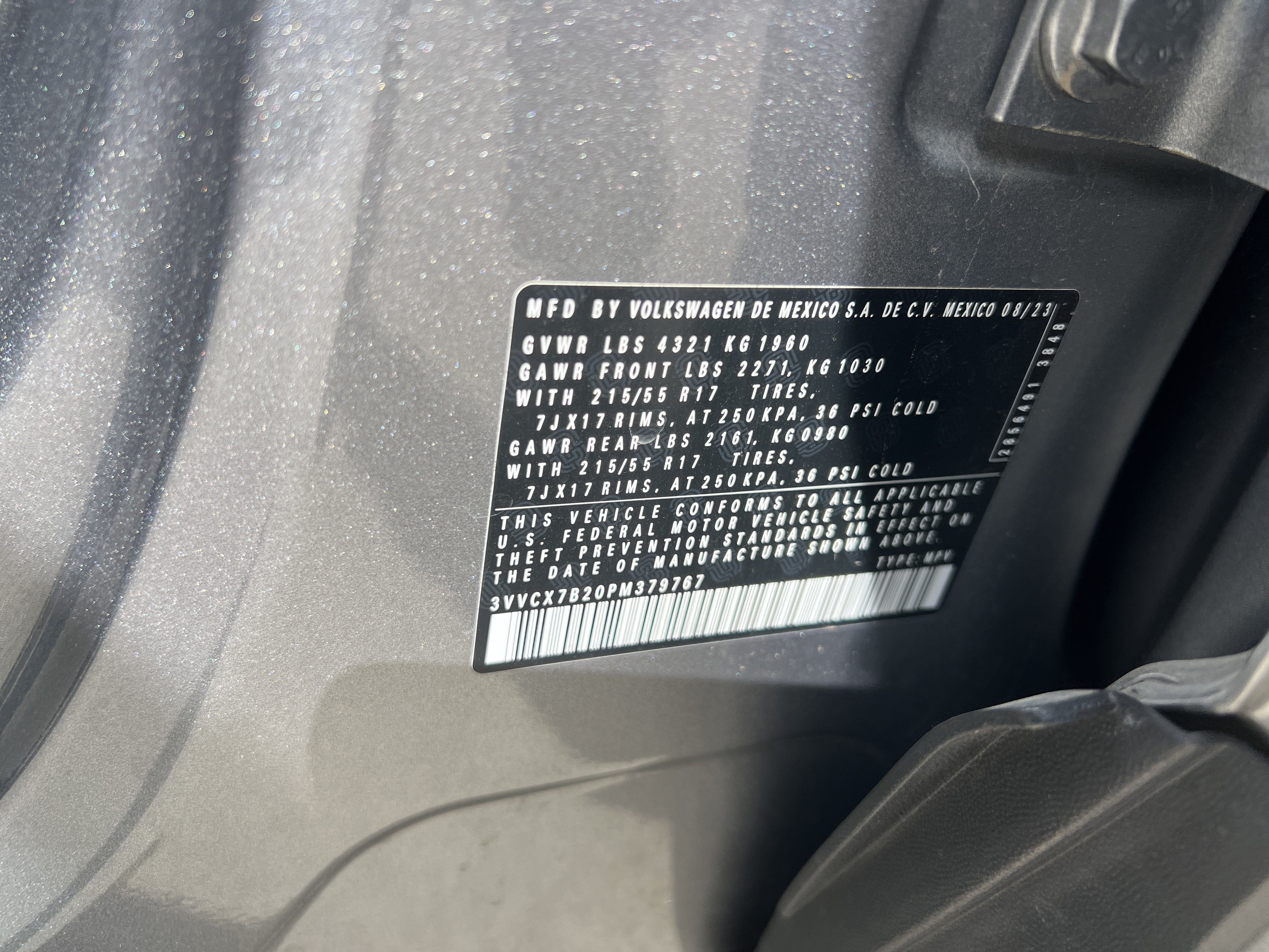 Certified 2023 Volkswagen Taos S FWD image 28