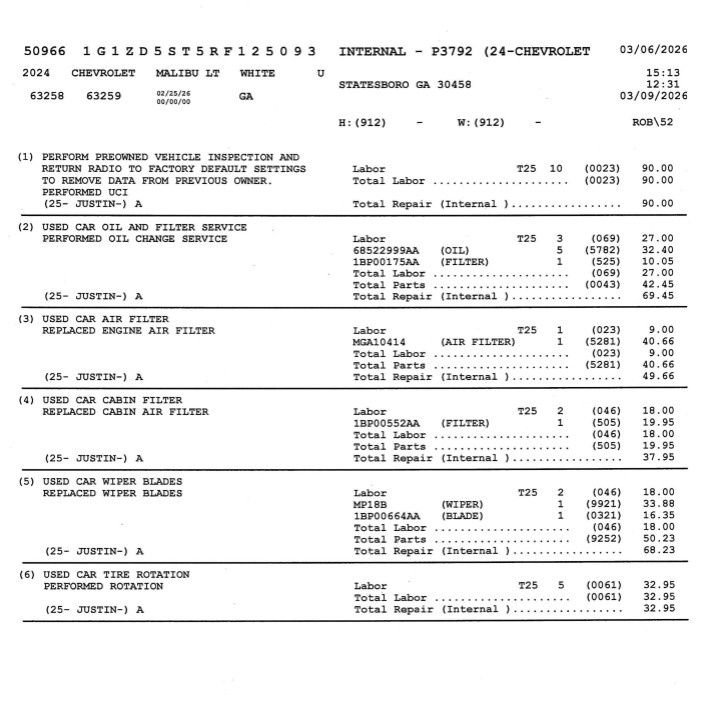 Used 2024 Chevrolet Malibu LT image 17