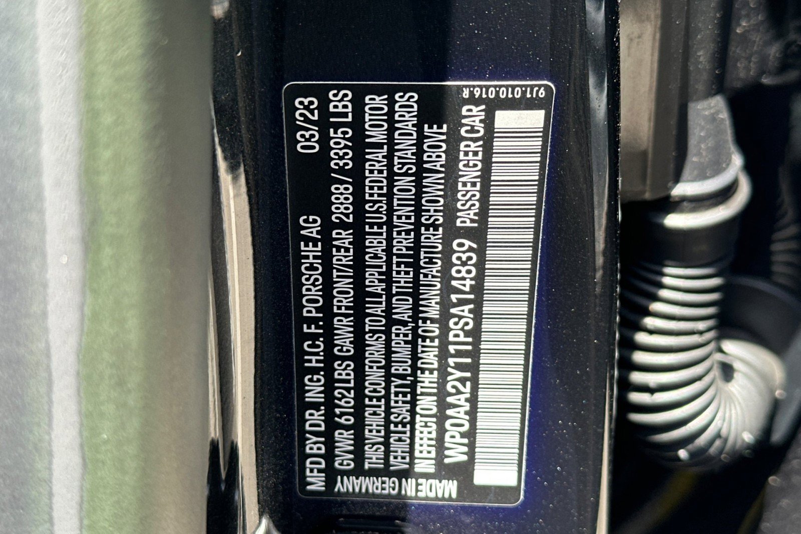 Certified 2023 Porsche Taycan RWD image 28
