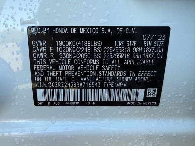 Used 2024 Honda HR-V Sport image 12