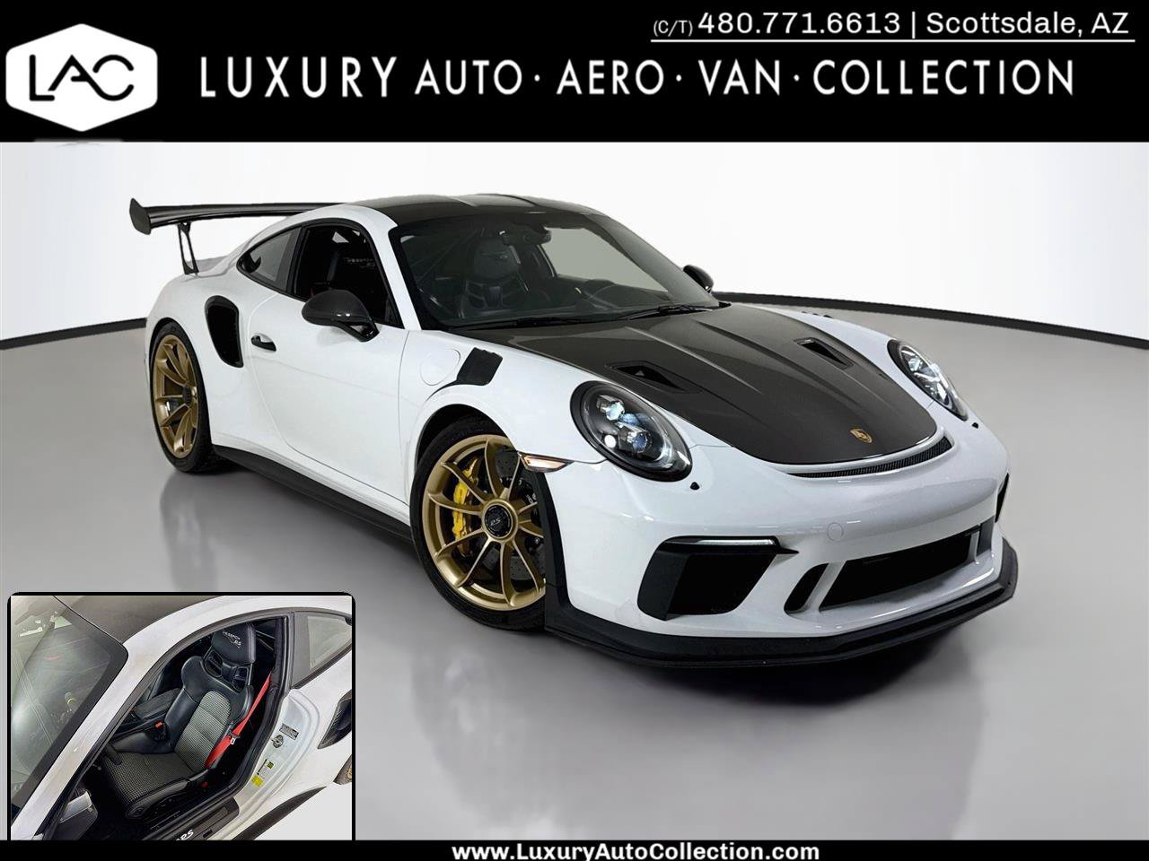 Used 2019 Porsche 911 GT3 RS w/ Weissach Package RWD image 1