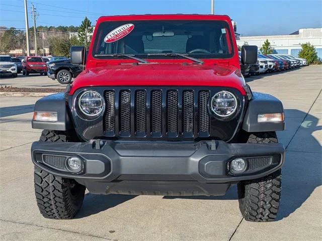 Certified 2022 Jeep Wrangler Willys image 9