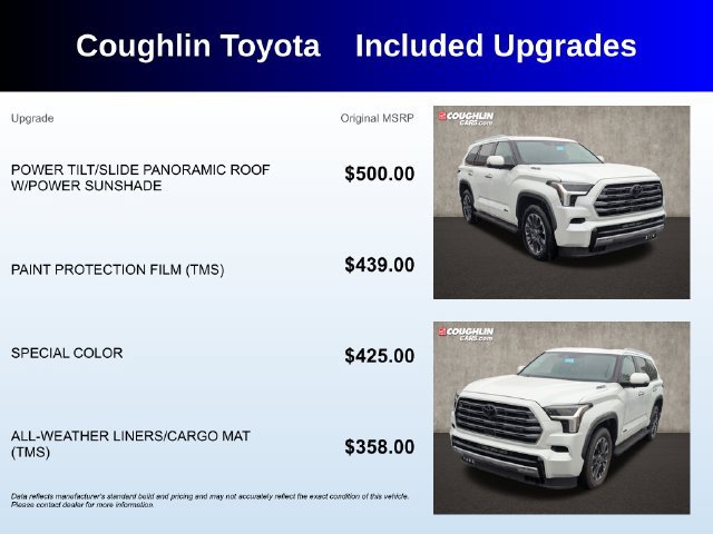 Used 2024 Toyota Sequoia Limited AWD/4WD image 3