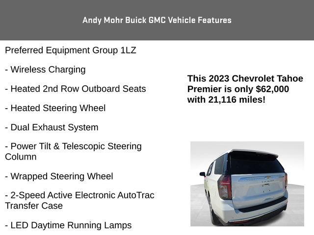 Used 2023 Chevrolet Tahoe Premier w/ Advanced Technology Package AWD/4WD image 20