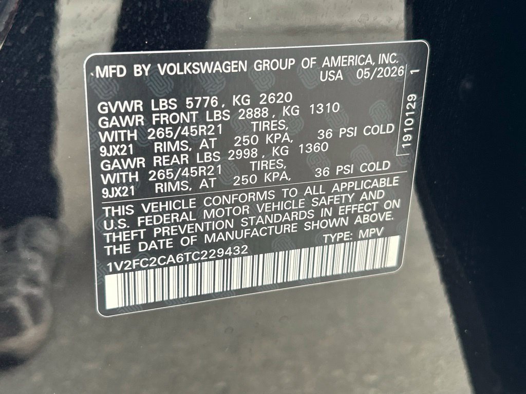 New 2026 Volkswagen Atlas Cross Sport SEL Premium R-Line AWD/4WD image 62