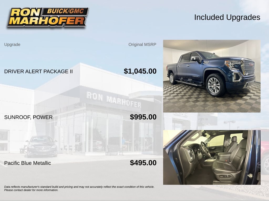 Used 2022 GMC Sierra 1500 Denali w/ Driver Alert Package II AWD/4WD image 6