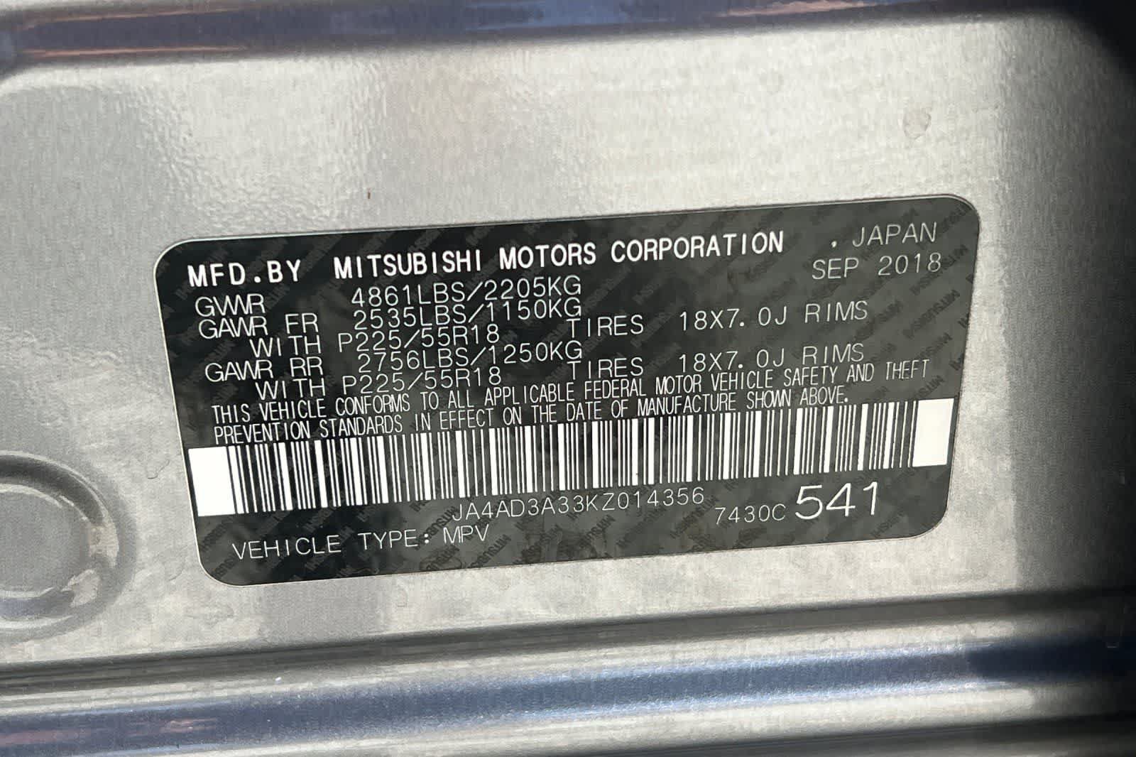 Used 2019 Mitsubishi Outlander SEL FWD image 30