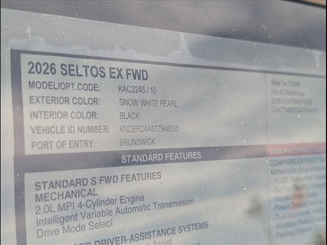 New 2026 Kia Seltos EX FWD image 13
