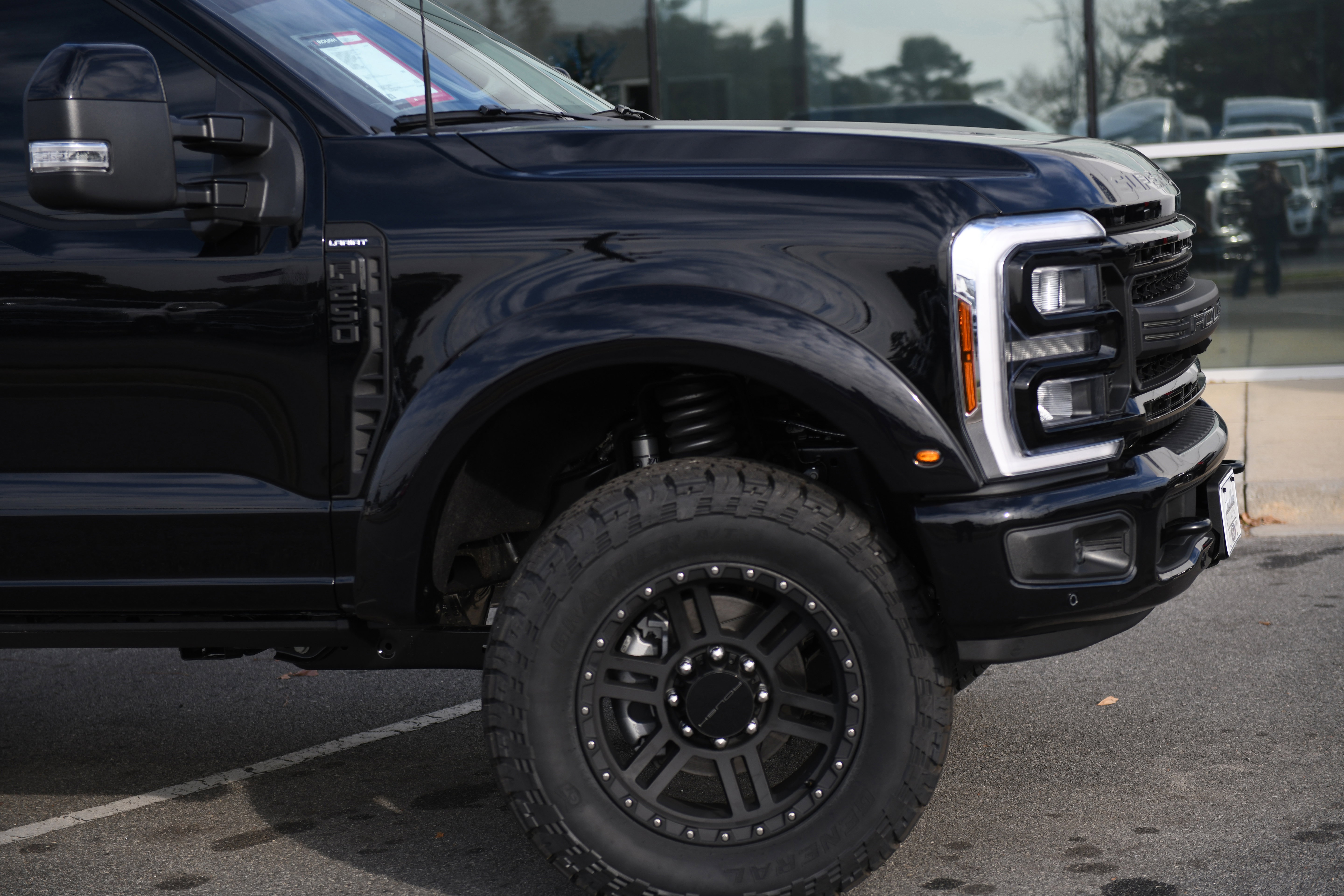 New 2026 Ford F250 Lariat w/ Black Appearance Package image 3