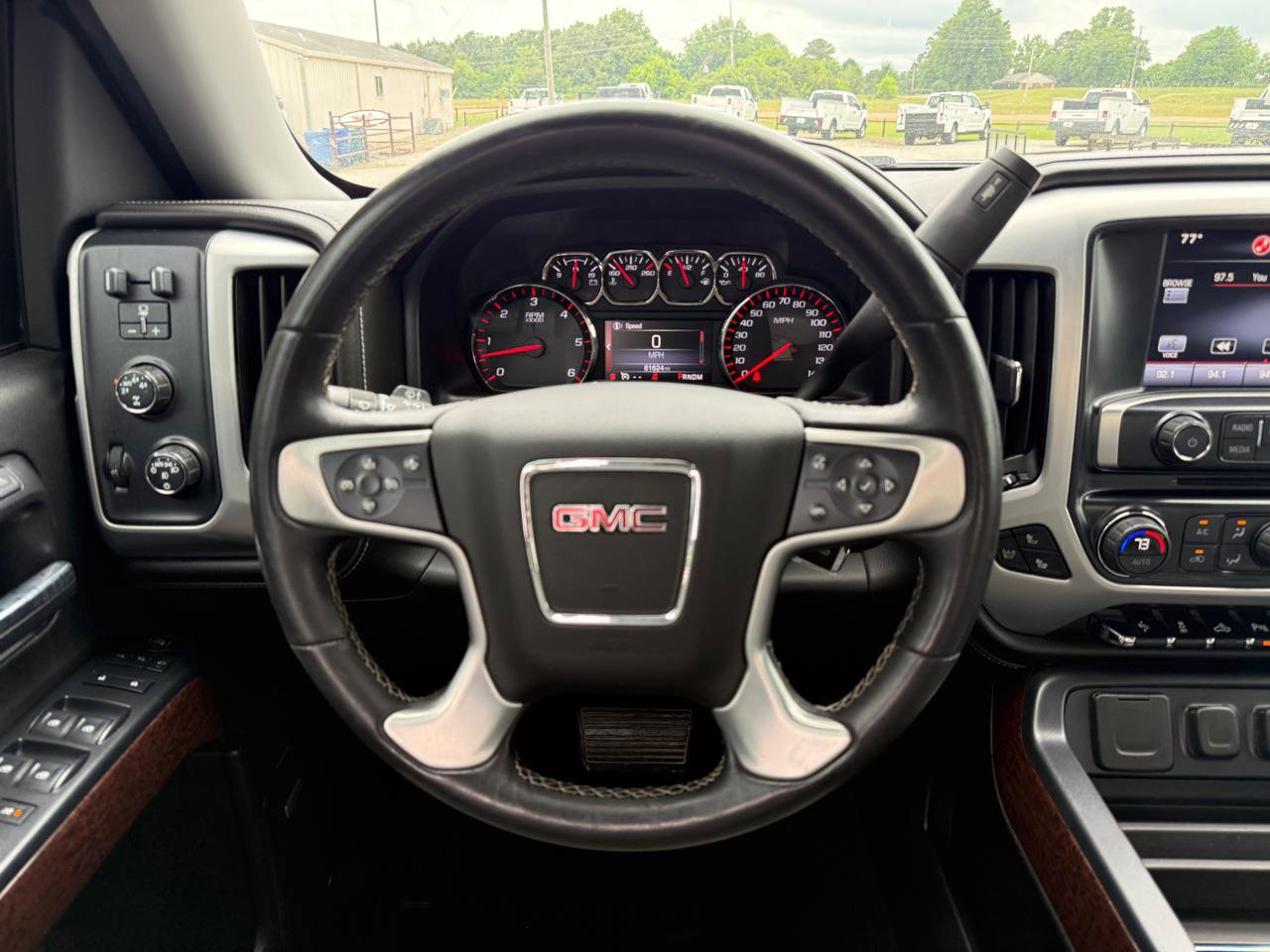 Used 2015 GMC Sierra 1500 SLT w/ SLT Crew Cab Value Package AWD/4WD image 15