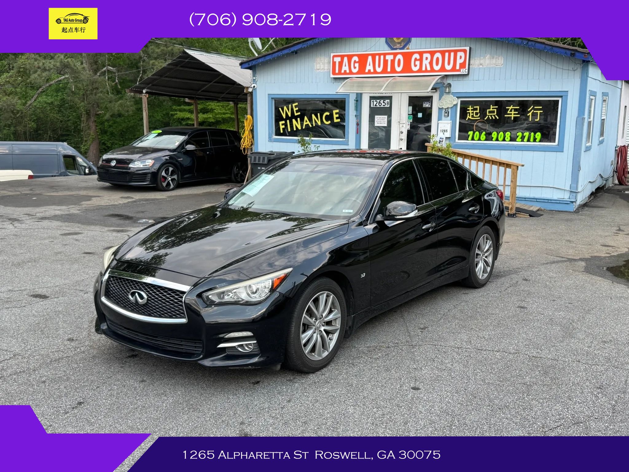 Used 2015 INFINITI Q50 Premium w/ Navigation Package