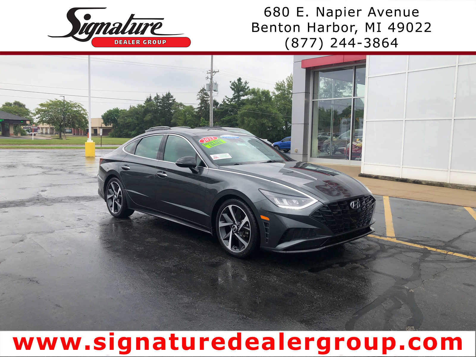 Certified 2023 Hyundai Sonata SEL Plus FWD image 1