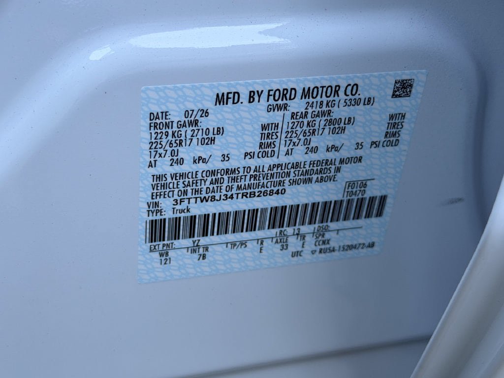 New 2026 Ford Maverick XLT w/ Equipment Group 301A AWD/4WD image 24