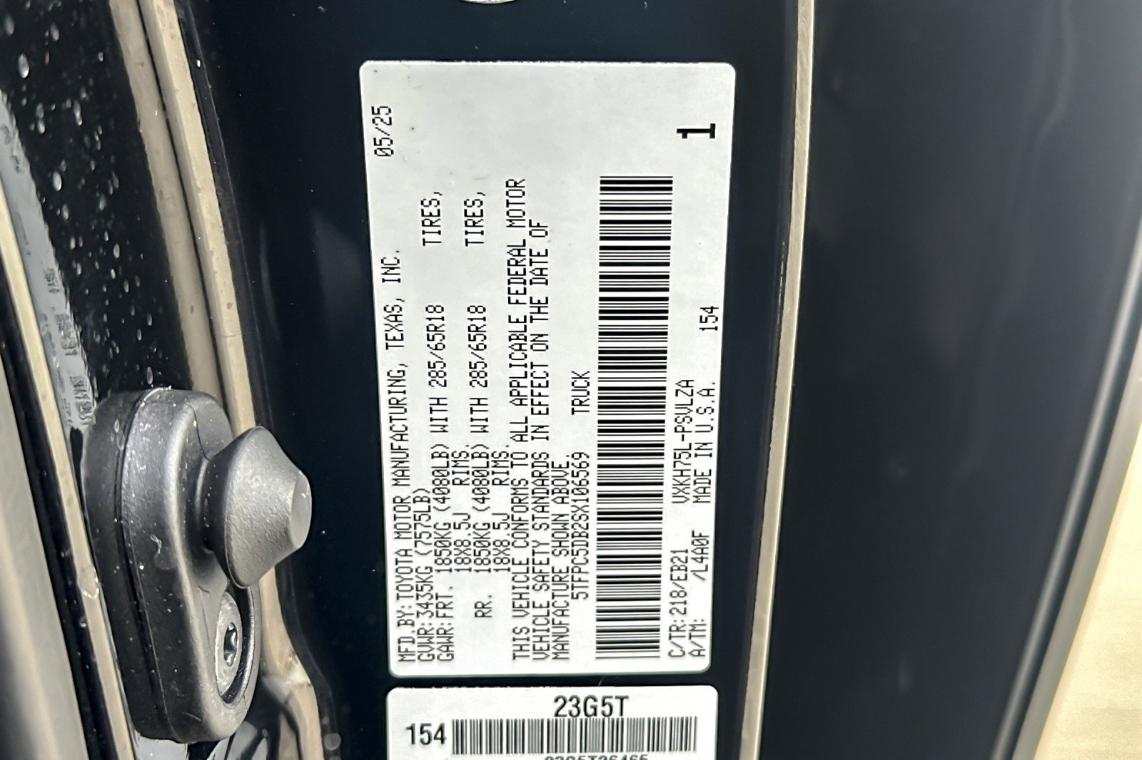 Used 2025 Toyota Tundra TRD Pro w/ Tow Tech Package image 26