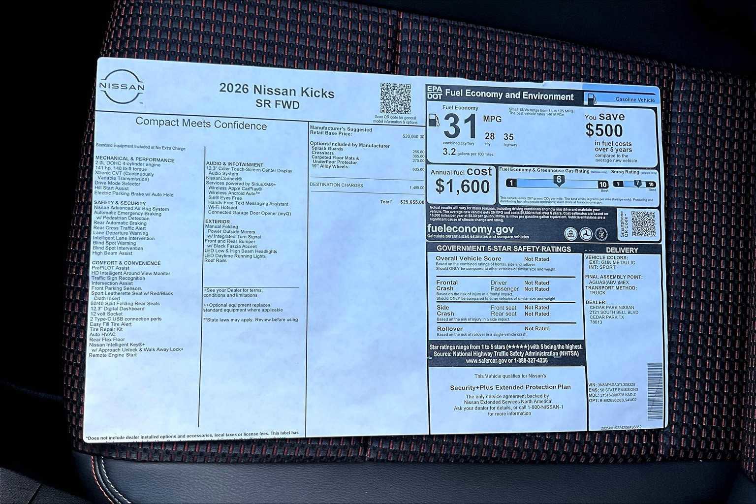 New 2026 Nissan Kicks SR image 21