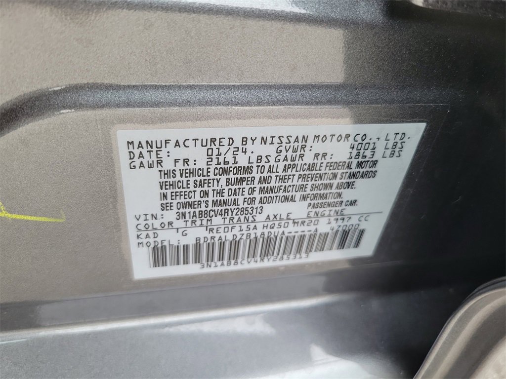 Certified 2024 Nissan Sentra SV image 33