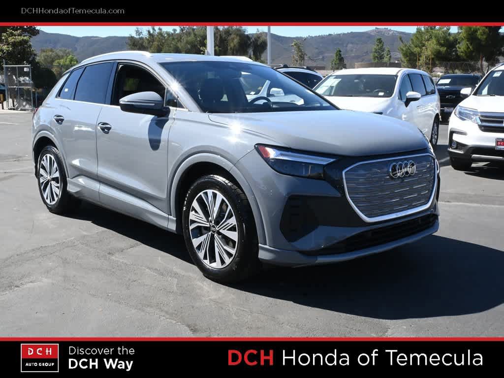 Used 2023 Audi Q4 e-tron Premium w/ Convenience Package RWD image 3