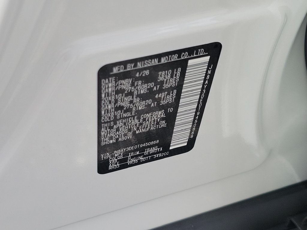 New 2026 Nissan Armada PRO-4X AWD/4WD image 31
