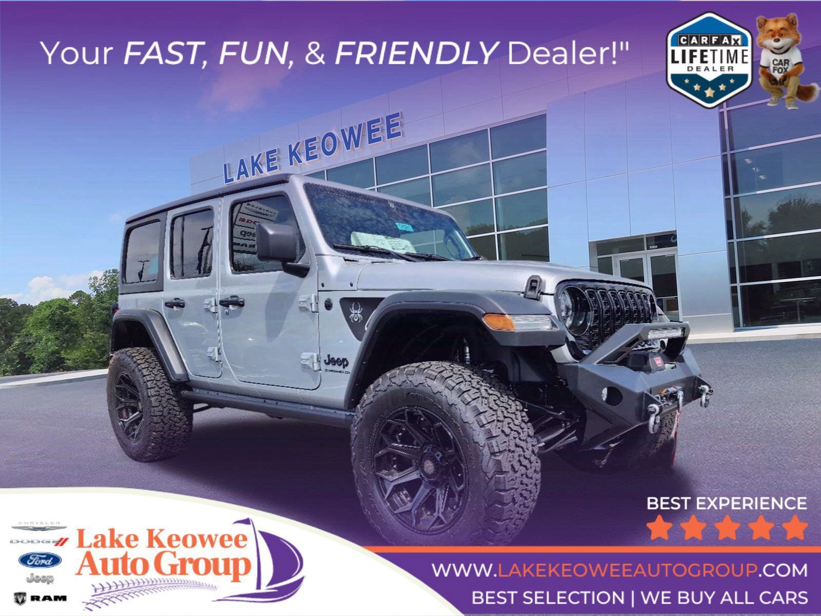 Used 2024 Jeep Wrangler Unlimited Sport image 1
