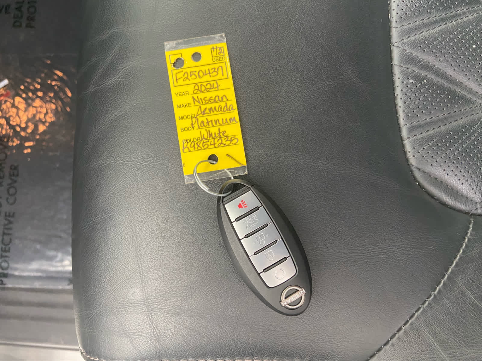 Used 2024 Nissan Armada Platinum w/ Captain's Chairs Package image 48