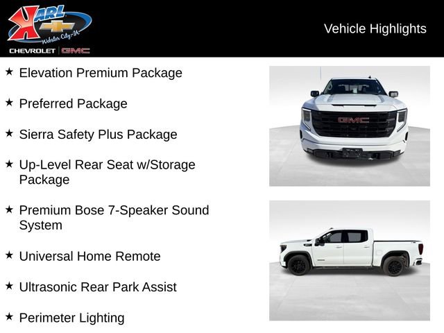 Certified 2023 GMC Sierra 1500 Elevation w/ Elevation Premium Package AWD/4WD image 3