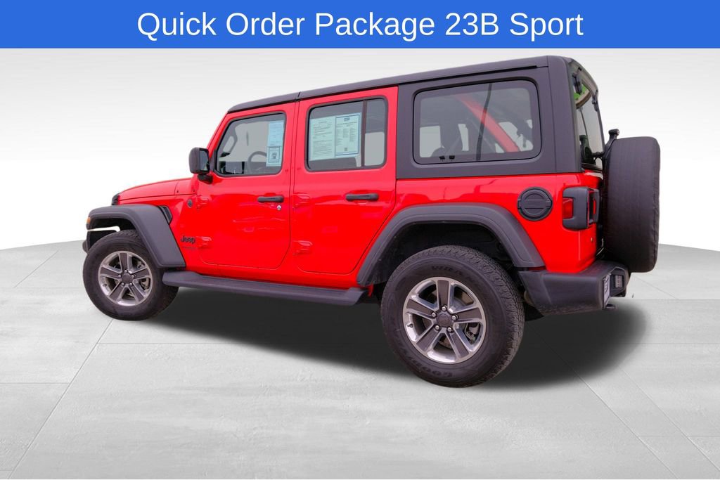 Used 2022 Jeep Wrangler Unlimited Sport image 4