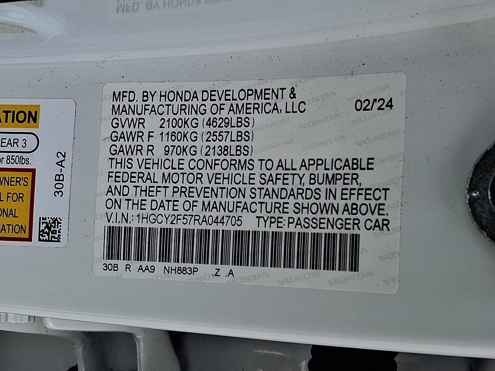 Used 2024 Honda Accord Sport image 27