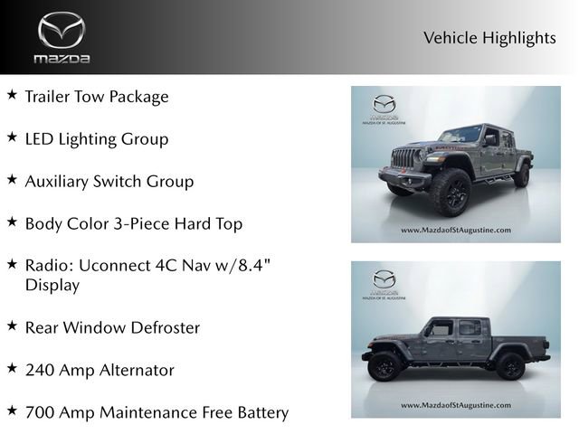 Used 2022 Jeep Gladiator Mojave w/ LED Lighting Group AWD/4WD image 4