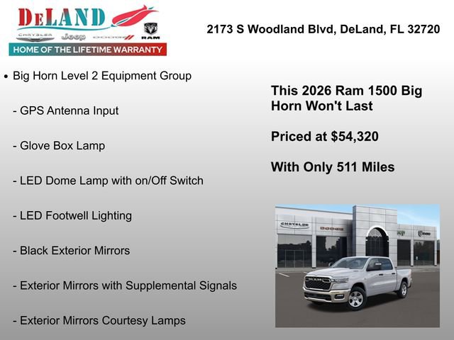 New 2026 RAM 1500 Big Horn image 18