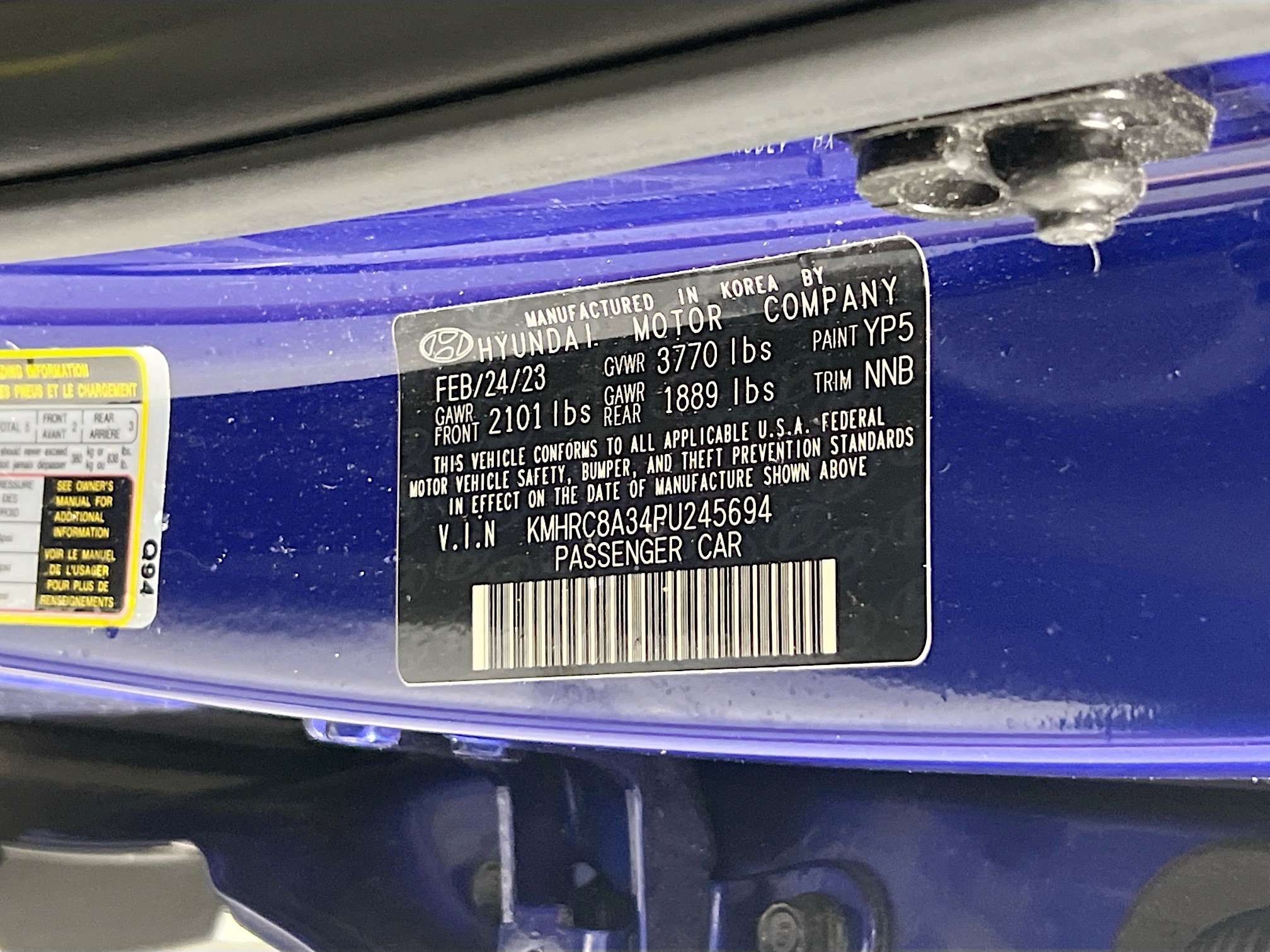 Used 2023 Hyundai Venue Limited w/ Cargo Package FWD image 31