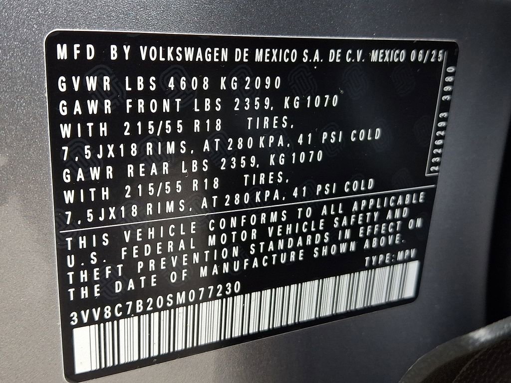 Used 2025 Volkswagen Taos S image 29