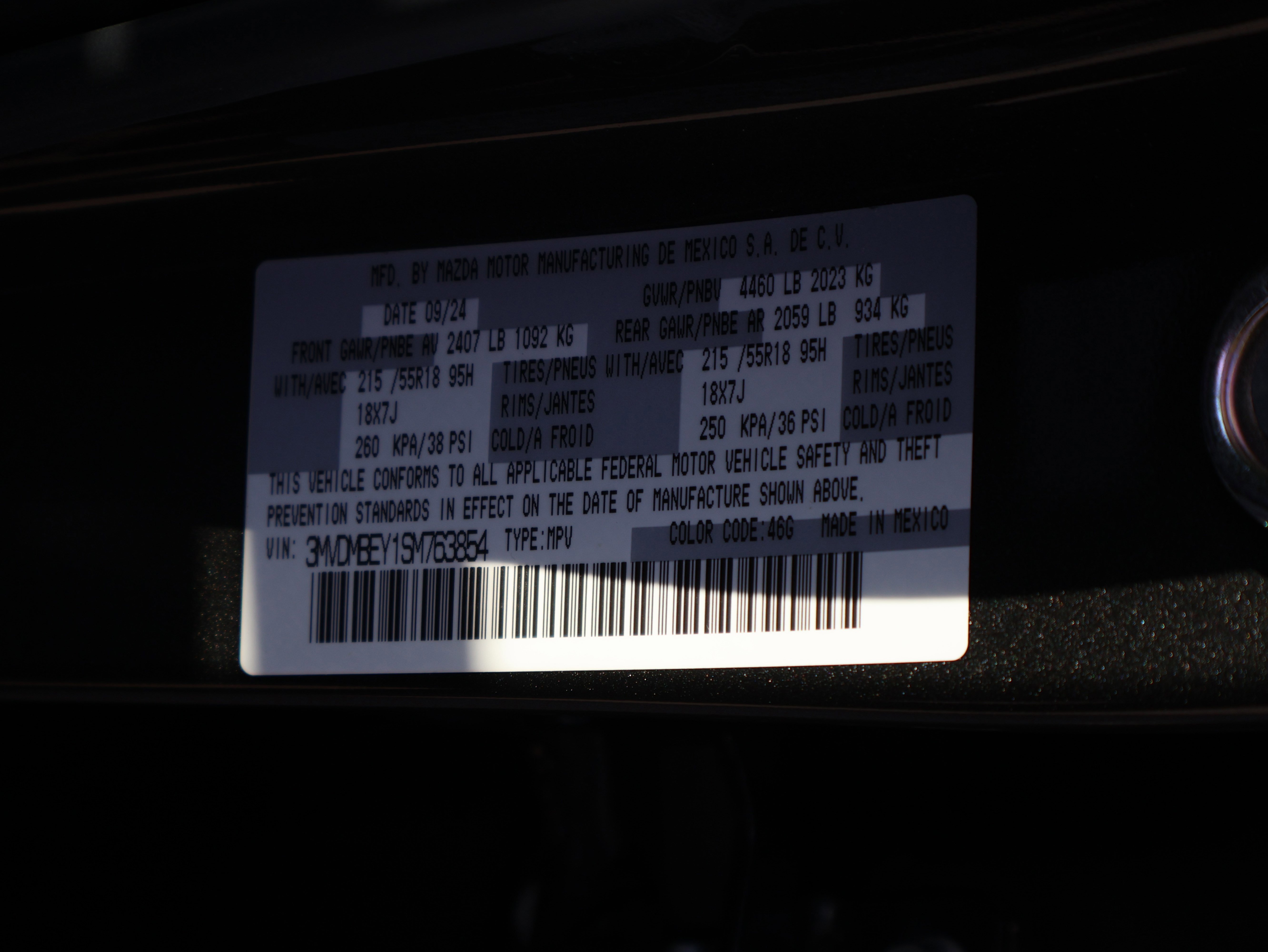 Certified 2025 MAZDA CX-30 2.5 Turbo w/ Premium Plus Pkg image 45