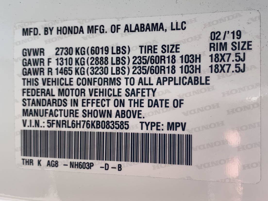 Used 2019 Honda Odyssey EX-L image 46