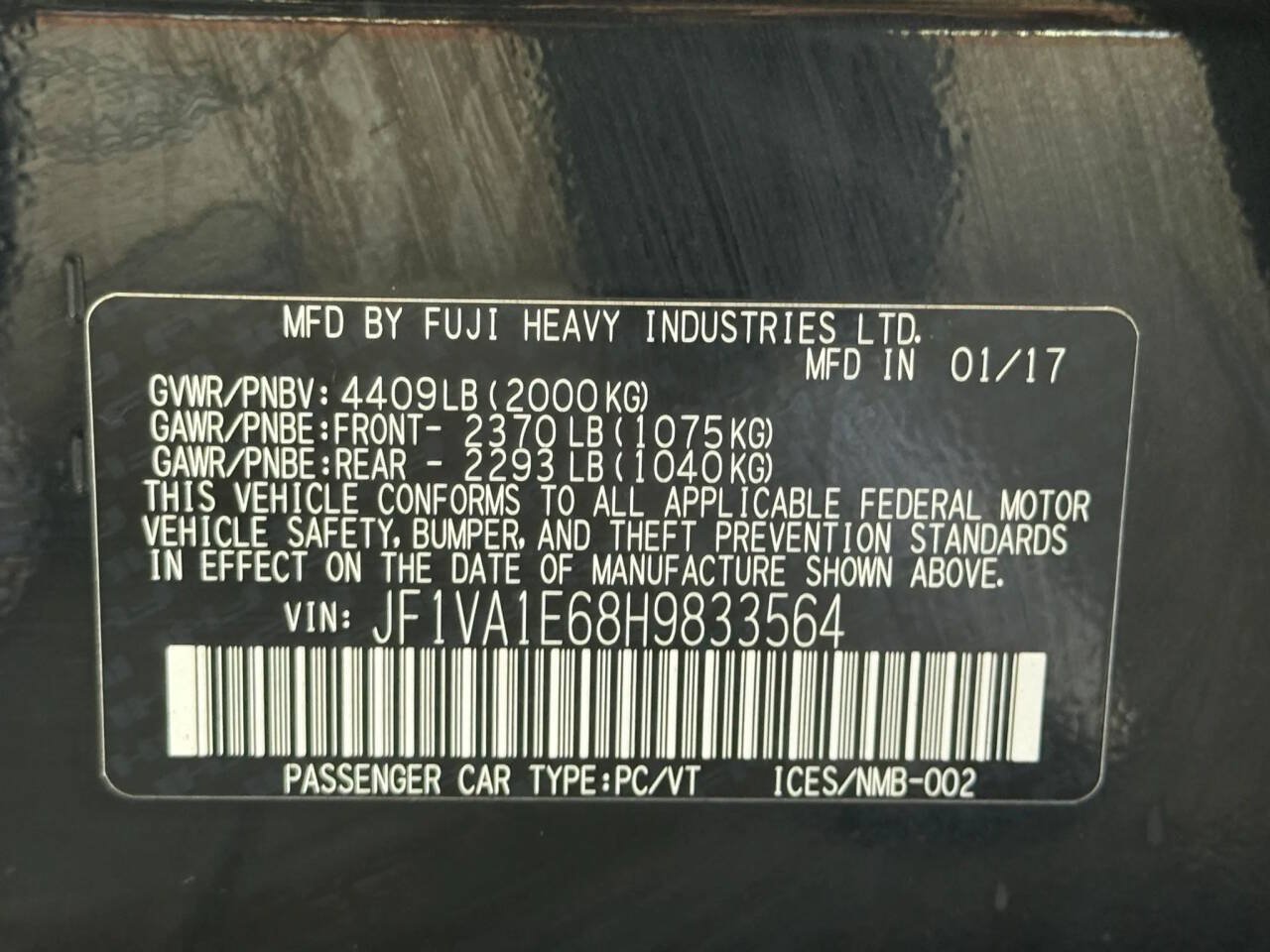 Used 2017 Subaru WRX Premium AWD/4WD image 27