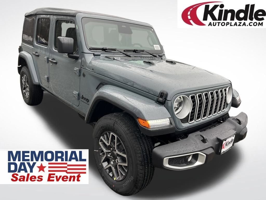 New 2026 Jeep Wrangler Unlimited Sahara w/ Safety Group AWD/4WD 360° Tour