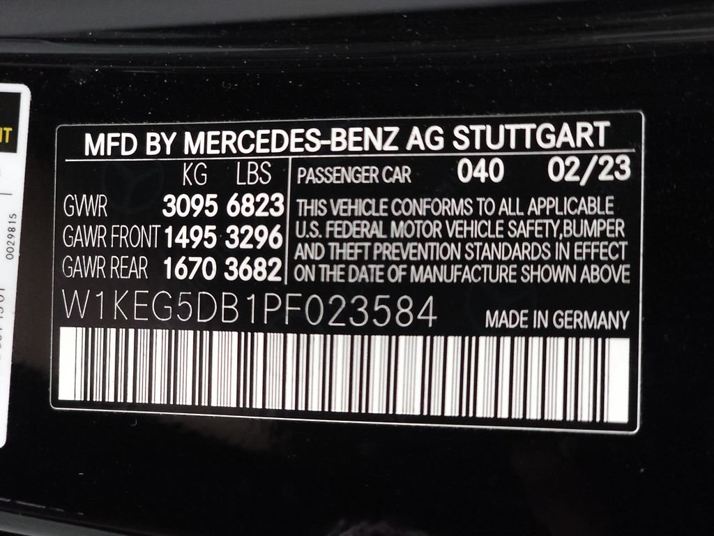 Certified 2023 Mercedes-Benz EQE AMG 4MATIC Sedan image 39