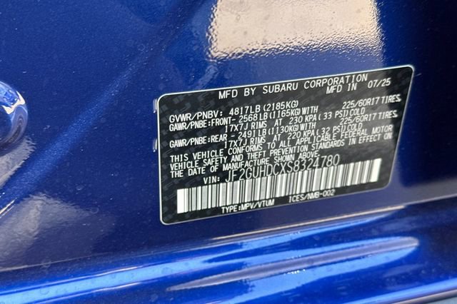 New 2025 Subaru Crosstrek 2.0i Premium image 24