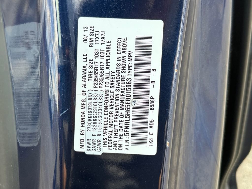 Used 2014 Honda Odyssey EX-L image 33