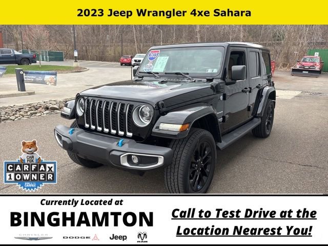 Used 2023 Jeep Wrangler Unlimited Sahara w/ Cold Weather Group AWD/4WD image 3