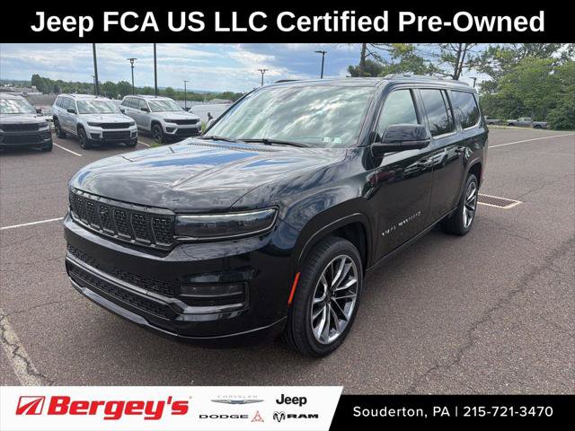 Certified 2025 Jeep Grand Wagoneer L Series III w/ Rear Seat Video Group 1 AWD/4WD image 1