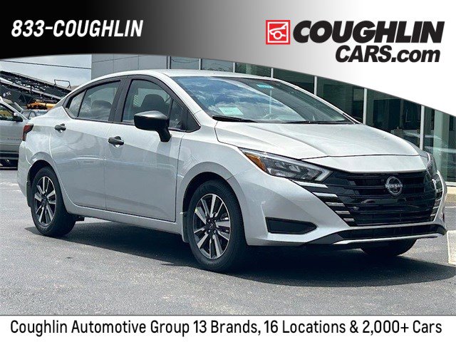 New 2025 Nissan Versa S w/ S Plus Package