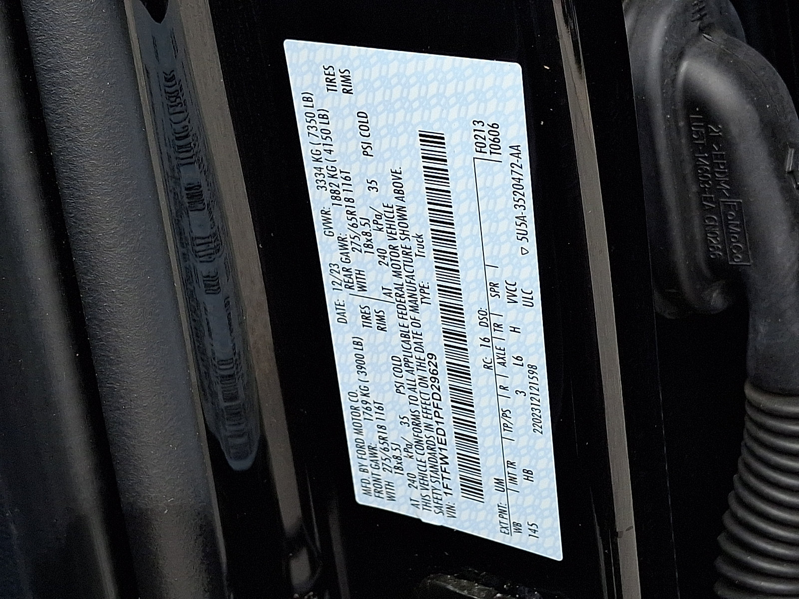 Certified 2023 Ford F150 Lariat AWD/4WD image 31